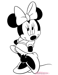 Bring one of disney's most classic characters right into your home with our minnie mouse coloring pages. Misc Minnie Mouse Coloring Pages 5 Disneyclips Com