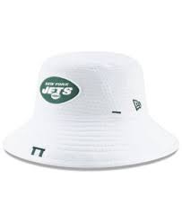 New Era New York Jets Training Bucket Hat White New Era New York Jets Bucket Hat White