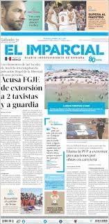 Los artículos de información pasaron a ocupar las primeras planas del periódico. Newspaper El Imparcial Mexico Newspapers In Mexico Saturday S Edition March 31 Of 2018 Kiosko Net