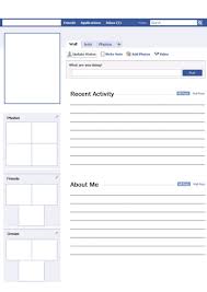 Can the net harness a bunch of volunteers to help bring books in the public domain to life through podcasting? Blank Facebook Profile Worksheet Activity Teaching Resources