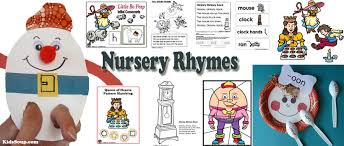 It is an important thing to teach kids when they are young, as recognizing. Nursery Rhymes Activities Crafts Lessons And Printables Kidssoup