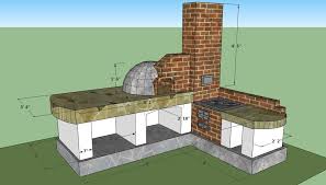 outdoor kitchen plans free