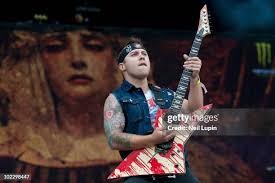 Jason Hook of Five Finger Death Punch performs