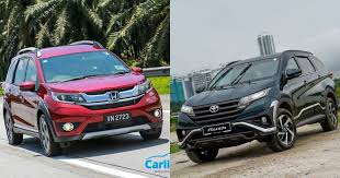 Harga & review new honda brv di palembang 2021. Specs Comparison Toyota Rush Vs Honda Br V Buying Guides Carlist My