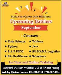September It Courses Data Science Online Classes Medical Training