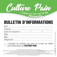 Culture Pain Accueil Facebook