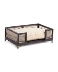 Just because it's made out of wood doesn't mean it can't be chic! Buy Dog Bed India Dog In Bed