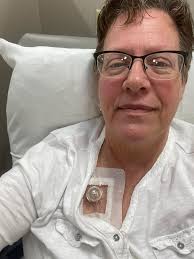 That's a wrap Chemo! Thank you to my hubby and Uncle Alan Goldberg for  being my support team today. Thank you to my Daddy Randy Goldberg for my  final ice run. I