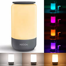 Hugoai Led Table Lamp Bedside Lamp Night Light For Bedroom With Dimmable White Bedroom Lamps Ideas Of Bedroom Lamps Bedro Adesivos Para Impressao Adesivos