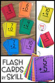Addition And Subtraction Flashcards Organized For Math Fact Fluency Math Flashcards Subtraction Flashcards Math Facts