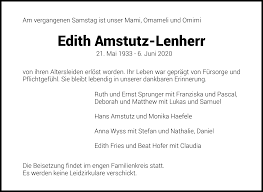 Edith Amstutz-Lenherr