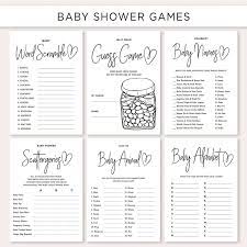 Gender Neutral Baby Shower Games Printable Baby Shower Cards Etsy Printable Baby Shower Cards Gender Neutral Baby Shower Baby Shower Cards