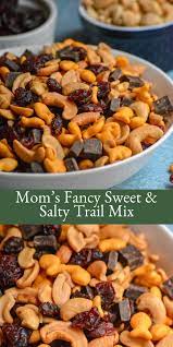Mom S Fancy Sweet Salty Trail Mix 4 Sons R Us Recipe Sweet And Salty Snack Mix Recipe Trail Mix Recipes Salty Trail Mix
