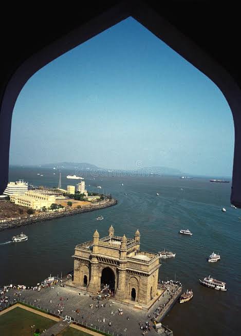 Aerial Gateway of India Bombay Mumbai Maharashtra India Stock Image - Image of transport, skylines: 348661671
