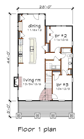 Narrow lot house plans (or house plans for narrow lots) may be more affordable to build due to the smaller lot. House Plan 75581 Narrow Lot Style With 1770 Sq Ft 3 Bed 2 Bath