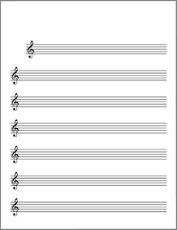 Are you looking for free blank sheet music templates to download in pdf? Blank Sheet Music Lead Sheet Treble Clef