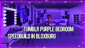 Roblox protocol and click open url: Tumblr Purple Bedroom Speedbuild In Bloxburg Youtube