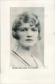 1935 Author Nina Wilcox Putnam Press Photo