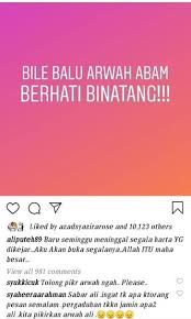 Aliff syukri dikecam caprice | jual facemask bocor waktu live. Dasar Orang Kaya Ambil Kesempatan Ali Puteh Bengang Aliff Syukri Interview Kakak Ipar Tanya Soalan Sensitif