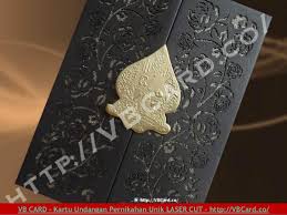 Kartu Undangan Pernikahan Unik Elegan Laser Cutting Jakarta Vb Card