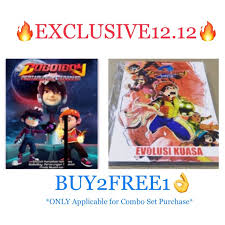 It is animonsta studios' first film, based on their animated tv franchise boboiboy. Buy2free1 New Original Monsta Boboiboy Galaxy Movie 2 Comic Book Evolusi Kuasa Pertarungan Terakhir Free Komik Shopee Malaysia