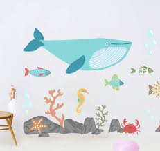 Wooden custom childrens under the sea night light, multicolored dolphin room light, turtle decor, kids bedroom, gift for kids, fish decor southernyankeesworks 5 out of 5 stars (269) Children S Under The Sea Wall Sticker Set By Oakdene Designs Notonthehighstreet Com