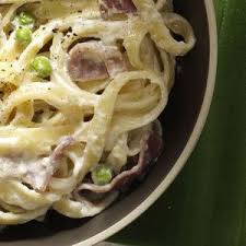 Peas Pasta Carbonara Recipe Recipes Carbonara Pasta Pasta Dishes