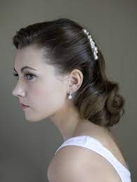 Glam 1940 1950 S Styling Gorgeous Wedding Makeup Vintage Hairstyles 1940s Wedding Hair