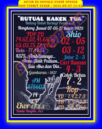 Di bawah ini adalah prediksi. Forum Syair Hongkong Jumat 7 Mei 2021 Royal Syair