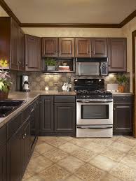 Black with timber create a wonderful statement. Kitchen Floor Ceramic Tile Ideas Novocom Top