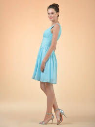 zenobia v neck bridesmaid dress