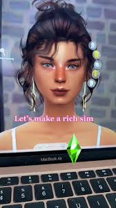 I think i might start a lets play with her! What do you think?🤍 #sims4  #simstok #richwomen #richsim #createasim