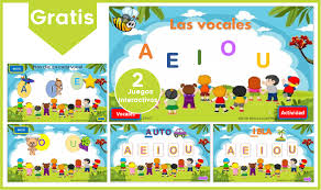 See more of preescolar interactivo on juegos de preescolar y kínder para aprender el abecedario, los números, colores, y figuras. Las Vocales Interactivas En Powerpoint Plantillas Power Point Gratis