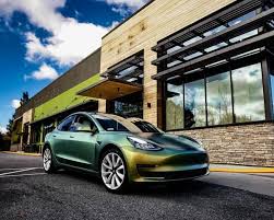 Go Green In A Tesla Model 3 For St Patrick S Day Tesla Model Tesla Go Green