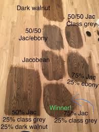 They have been reproduced using digital production techniques. Chose Our White Oak Hardwood Stain Color Today The Winner Is 75 Jacobean And 25 Classic Grey Floor Stain Colors Wood Floor Stain Colors Wood Stain Colors