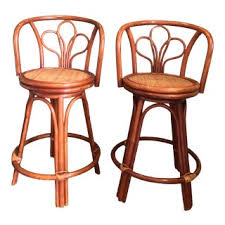 Shipping and local meetup options available. Vintage New Bamboo Bar Stools For Sale Chairish