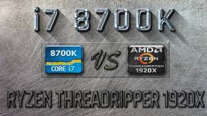 Amd embarrasses intel with ryzen 7 hp probook 455 g7 running 150 percent faster than the more expensive core i7 probook 450 g7. I7 8700k Vs Ryzen Treadripper 1920x Benchmarks Gaming Tests Review Comparison Youtube