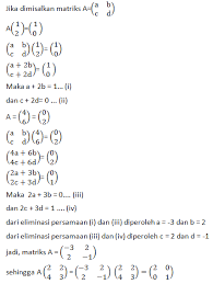 Pemakaian matriks di perhitungan matematika ditujukan untuk menyederhanakan tampilan data sehingga akan mempermudah jika data akan diolah lebih lanjut. Rangkuman Contoh Soal Matriks Jawaban Pembahasan