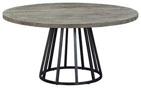 60 round tablecloth,linen tablecloth,black tablecloths,white tablecloths,party tablecloth,customized tablecloths,wedding tablecloth. Knox 60 Round Dining Table Storm Gray Reclaimed Wood Industrial Dining Tables By Furniturologie Inc Houzz