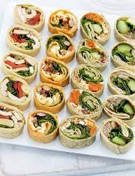 Party Mini Wrap Slices 20 Pieces M S Savoury Party Food Party Food Appetizers Tea Party Food