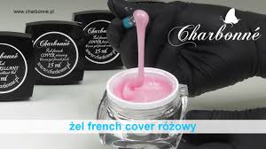 Zel Do Paznokci French Cover Rozowy Charbonne Youtube