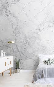Textured White Marble Wallpaper Mural Murals Wallpaper Feature Wall Bedroom Wallpaper Bedroom Feature Wall Marble Interior
