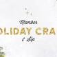 Member Holiday Craft & Sip event image