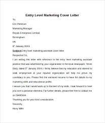 There will be many cover letters the employer looks at. Cover Letter Examples For Entry Level Marketing Positions July 2021