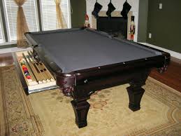 Olhausen Hampton In Heritage Cherry With Drawer Option From Atlantic Spas And Billiards In Raleigh Nc Billiards Pool Ta Billiards Billiard Tables Pool Table