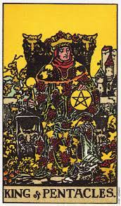 It can indicate how we are acting or feeling in a given situation, or suggest a personality to emulate. Buster Benson King Of Pentacles