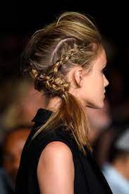 5 Hairstyles From New York Fashion Week To Diy Now More Hair Styles Cool Braid Hairstyles Runway Hair