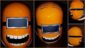 Did you scroll all this way to get facts about custom welding hood? Minions Welding Helmet Pipeliner Helmet Ebay