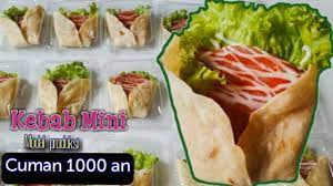 Ide Jualan 2000 An Jajanan Unik Murah Untuk Anak Sekolah Kebab Mini Youtube Kebab Ide Makanan Memasak