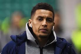 Hibs yob who clashed with Rangers captain James Tavernier is banned from  every ground in Scotland
